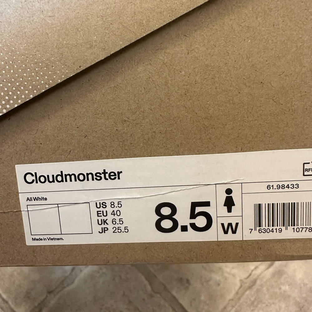 On Cloudmonster White - Picture 2 of 4
